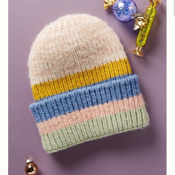 Anthropologie Mattie Striped Beanie main image 5